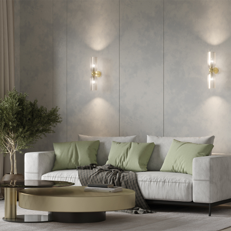 Aplică de perete Antic, Metal Auriu, 40W, MAYTONI MOD302WL-02CG [2]