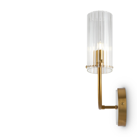 Aplică de perete Arco, Metal Alamă, 40W, MAYTONI MOD223WL-02BS [1]