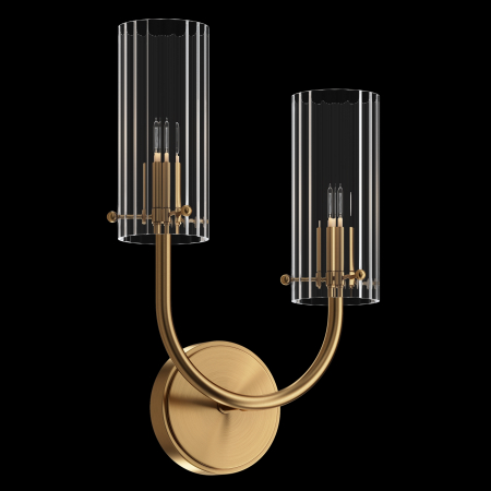 Aplică de perete Arco, Metal Alamă, 40W, MAYTONI MOD223WL-02BS [4]