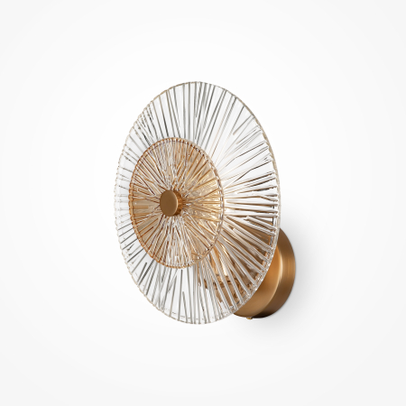 Produse - Aplică de perete Aster, Metal Auriu, 40W, MAYTONI MOD007WL-01G