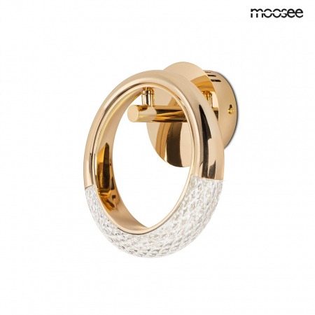 Promotii - Aplica de perete aurie MOOSEE HELIOS, MSE010100320 - King