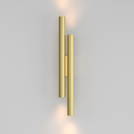 Aplică de perete Calipso, Aluminiu Alamă, 24W, MAYTONI C082WL-24W2.7K-BS [5]