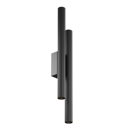 Promotii - Aplică de perete Calipso, Aluminiu Negru, 24W, MAYTONI C082WL-24W2.7K-B