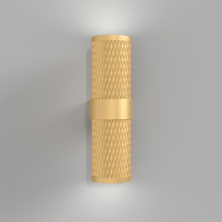 Aplică de perete Focus Design, Aluminiu Auriu mat, 10W, MAYTONI C069WL-02MG [8]