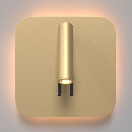 Aplică de perete Ios 176, Aluminiu Auriu mat, 9W, MAYTONI C175-WL-01-6W-MG [10]