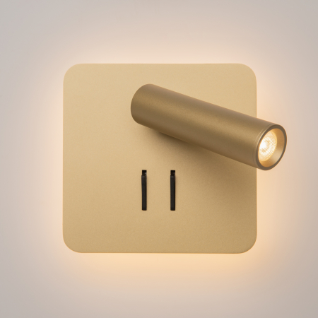 Aplică de perete Ios 176, Aluminiu Auriu mat, 9W, MAYTONI C175-WL-01-6W-MG [5]