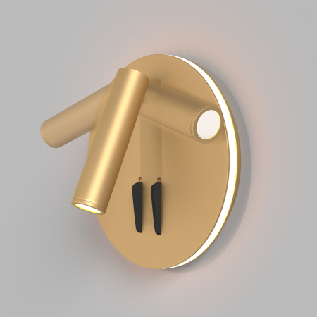 Aplică de perete Ios 176, Aluminiu Auriu mat, 9W, MAYTONI C176-WL-01-6W-MG [9]
