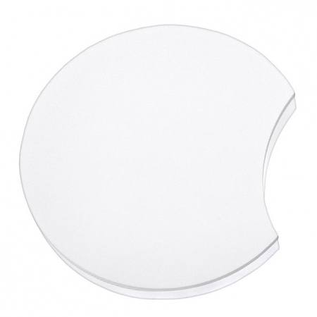Promotii - Aplica de perete LED alba Ernesi rotunda decupata, din metal, Ø 15 cm, 711008 - Novaluce