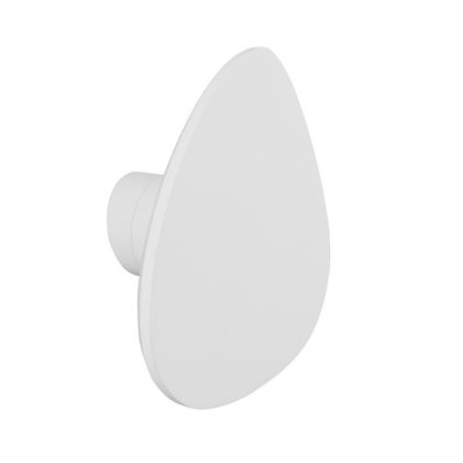 Promotii - Aplica de perete LED alba Scaevo, din gips cu baza metalica, 9084071 - Novaluce