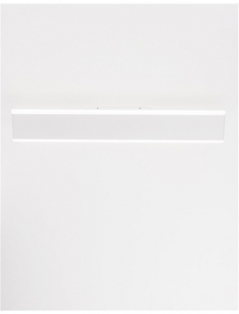 Aplica de perete LED liniara alba Cilla, 30/50 cm, din metal, 9115908 - Novaluce [9]