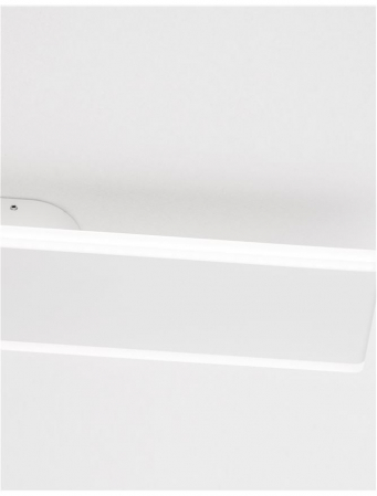 Aplica de perete LED liniara alba Cilla, 30/50 cm, din metal, 9115908 - Novaluce [10]