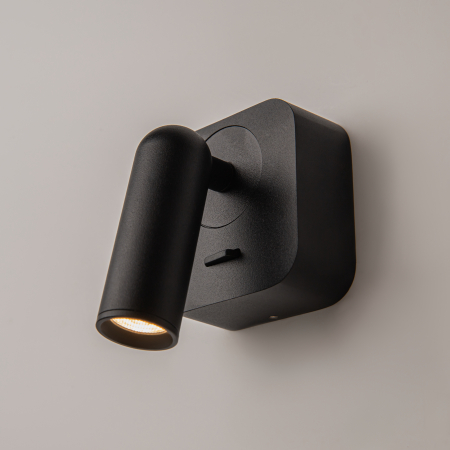 Aplică de perete Mirax, Metal Negru, 3W, MAYTONI C039WL-L3B3K [3]