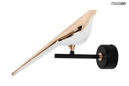 Aplice LED - Aplica de perete BIRD aurie, ST-9008-W - Step