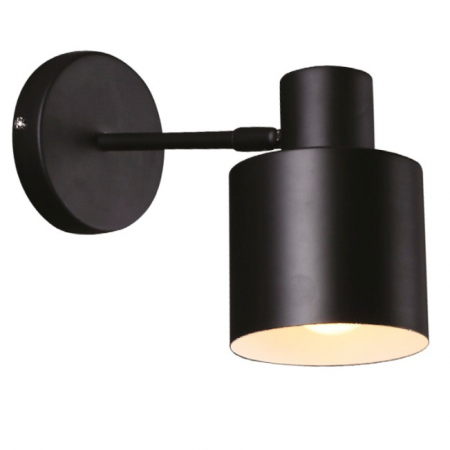 Aplice LED - Aplica de perete neagra Malou 12x32x17 cm din metal, W0188 - Maxlight