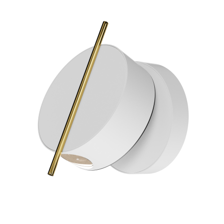 Promotii - Aplică de perete NUANCE, Aluminiu Alb și alamă, 3W, MAYTONI MOD180WL-L4W3K1