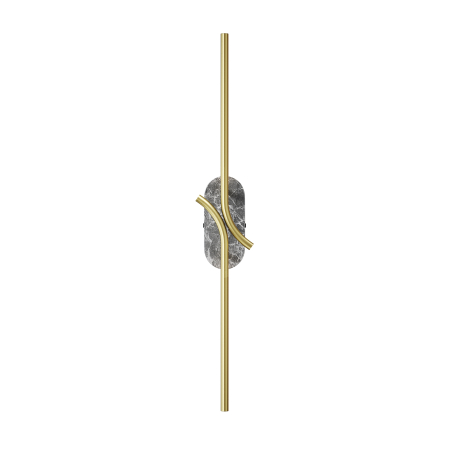Aplică de perete RENAISSANCE, Metal și marmură Alamă, 7W, MAYTONI MOD256WL-L5BS3K2 [0]