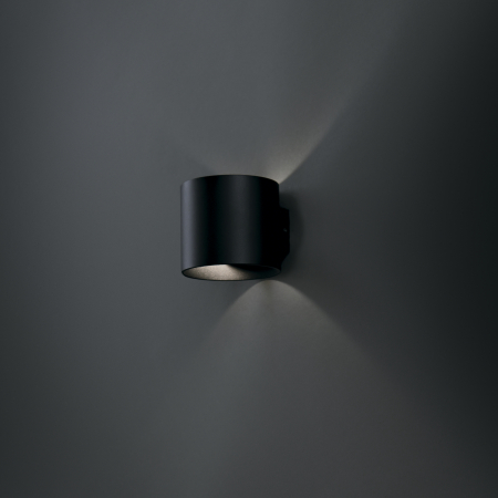 Aplică de perete Rond, Aluminiu Negru, 5W, MAYTONI C066WL-01B [3]