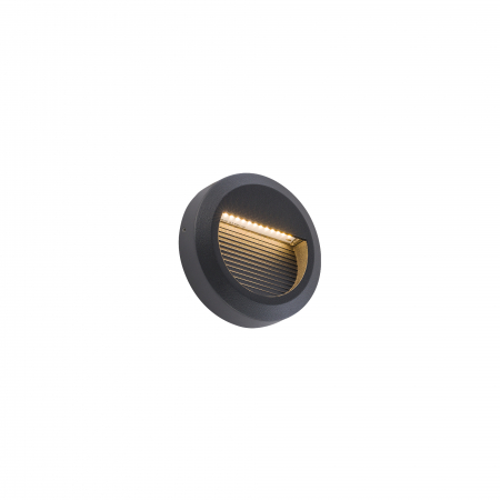 Aplice LED - Aplica de perete SIDEWALK ROUND LED 8147 Nowodvorski