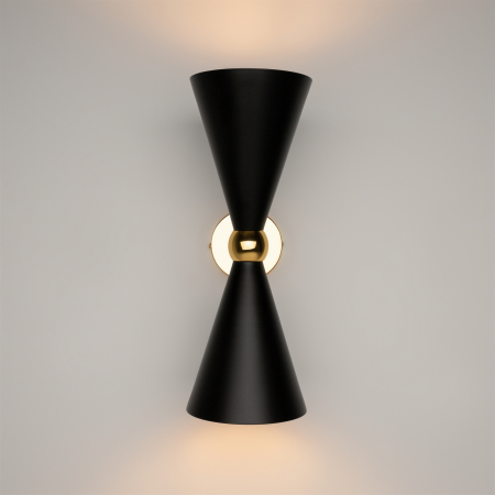 Aplică de perete Vesper, Metal Auriu, 40W, Maytoni MOD108WL-02GB [1]