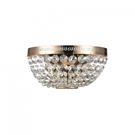Promotii - Aplica Ottilia DIA700-WL-02-G, 2xE14, aurie+transparenta, IP20, Maytoni