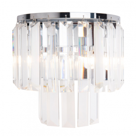 Promotii - Aplica eleganta baza crom Tamse 18x11x19 cm metal/sticla, W0209 - Maxlight