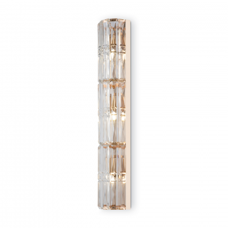 Aplica Facet MOD094WL-03G, 3xE14, aurie+transparenta, IP20, Maytoni [2]
