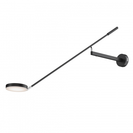 Produse - Aplica LED Fad MOD070WL-L6B3K, dimabila, orientabila, 6W, 380lm, lumina calda, IP20, neagra, Maytoni