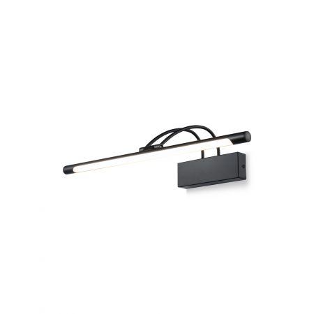 Aplica LED Finelli MIR004WL-L12B, 12W, 800lm, lumina calda, IP20, neagra, Maytoni [2]