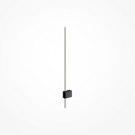 Aplice LED - Aplica LED Pars C070WL-L6GB3K, 6W, 500lm, lumina calda, IP20, neagra+aurie, Maytoni