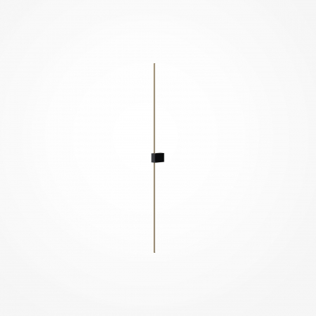 Promotii - Aplica LED Pars C071WL-L12GB3K, 12W, 1050lm, lumina calda, IP20, neagra+aurie, Maytoni