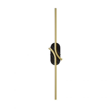 Produse - Aplica LED Renaissance MOD256WL-L5BS3K3, 6W, 170lm, lumina calda, IP20, aurie+neagra, Maytoni