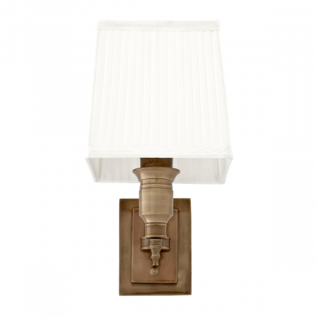   Aplica Lexington Single din alamă antică, inclusiv alb sh 108933 EICHHOLTZ [3]