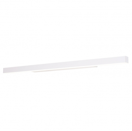 Promotii - Aplica liniara alba iluminare LED dimabil Becka 113x10x4,5 cm metal/acril IP44, W0265 - Maxlight