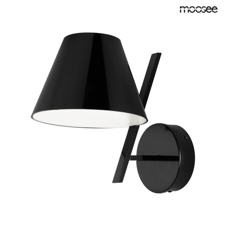 Produse - Aplică Mago 19,5x27x28 cm, Metal și Acril Negru - Moosee