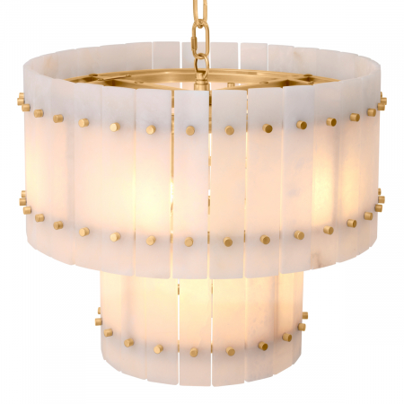   Candelabru Ruby S finisaj din alamă antică cu alabastru 117006 EICHHOLTZ [3]