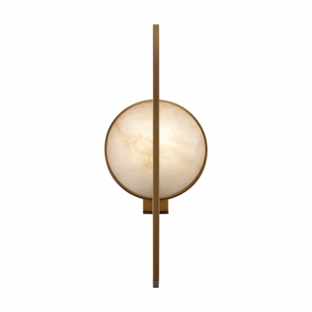 Aplica Marmo MOD099WL-01G, 1xE14, aurie+alba, IP20, Maytoni [2]