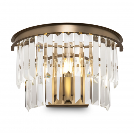 Aplice LED - Aplica Revero MOD085WL-01BS, 1xE14, arama+transparenta, IP20, Maytoni