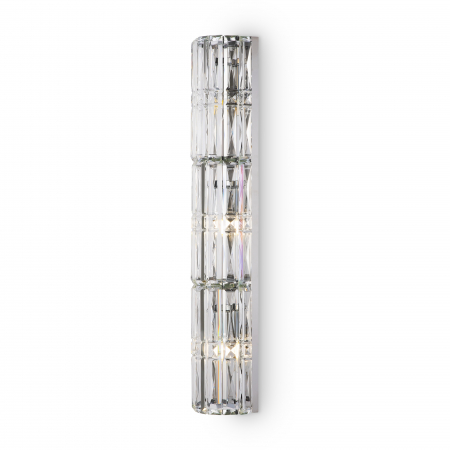 Aplice LED - Aplica Facet MOD094WL-03CH, 3xE14, crom+transparenta, IP20, Maytoni