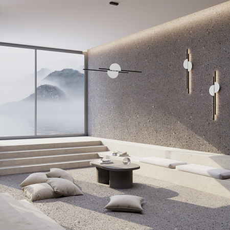 Aplica LED Skyline MOD179WL-L22W4K, 23W, 700lm, lumina neutra, IP20, neagra+alba, Maytoni [1]