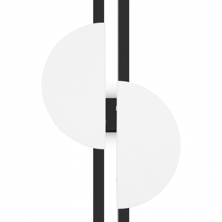 Aplica LED Skyline MOD179WL-L22W4K, 23W, 700lm, lumina neutra, IP20, neagra+alba, Maytoni [2]