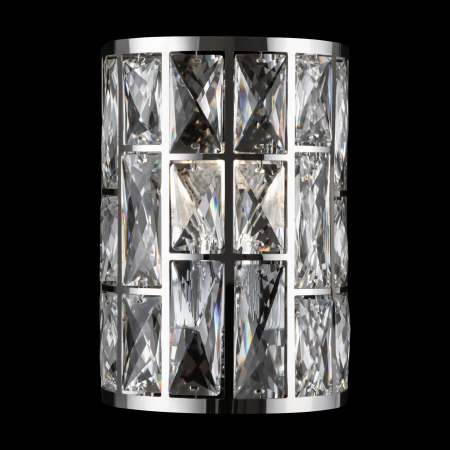 Aplica Gelid MOD184-WL-01-CH, 1xG9, crom+transparenta, IP20, Maytoni [1]