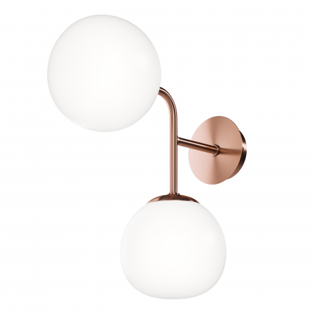 Promotii - Aplica Erich MOD221-WL-02-G, 2xE14, alba+aurie, IP20, Maytoni