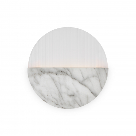 Promotii - Aplica LED Jupiter MOD320WL-L6MR3K1, 6W, 200lm, lumina calda, IP20, alba+marble, Maytoni