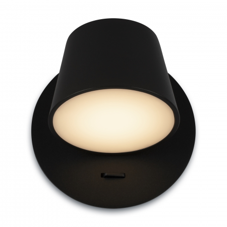 Produse - Aplica LED Pixel MOD421WL-L6B3K, 7W, 350lm, lumina calda, IP20, neagra, Maytoni