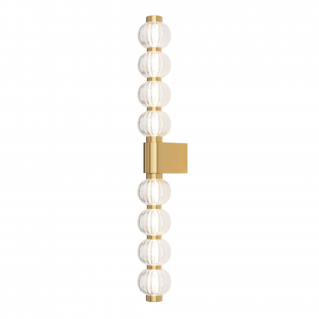 Produse - Aplica LED Amulet MOD555WL-L13G3K, 19W, 800lm, lumina calda, IP20, aurie+transparenta, Maytoni