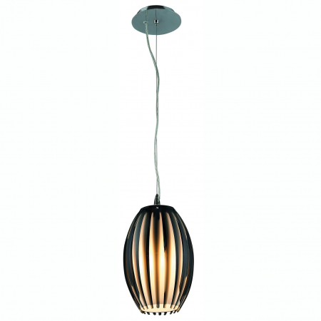 Lustre - Lustra moderna pendul Elmo, sticla fumurie/acril, AZ 0158 - Azzardo