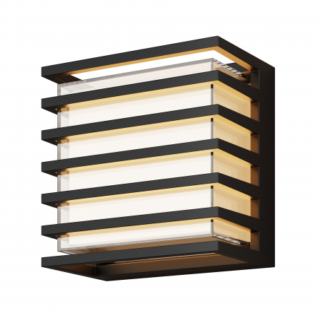 Aplice LED - Aplica perete DOWNING STREET Negru 3000k O020WL-L10B3K Maytoni Outdoor