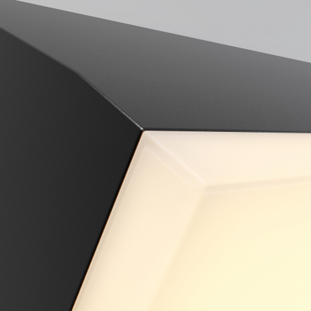 Aplica pentru exterior LED Brick O436WL-L10GF3K, 10W, 1100lm, lumina calda, IP54, grafit, Maytoni [1]