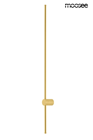 Iluminat - Aplică Ombre 120 6x9,5x121 cm, Oțel Auriu - Moosee