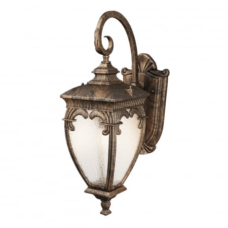 Produse - Aplica pentru exterior Fleur O414WL-01GB, 1xE27, bronz+transparenta, IP44, Maytoni